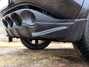 Передняя накладка Nissan Juke Impul style