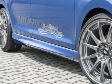 Пороги Шкода Рапид / Skoda Rapid